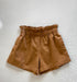 Organic Girls Shorts in Cinnamon